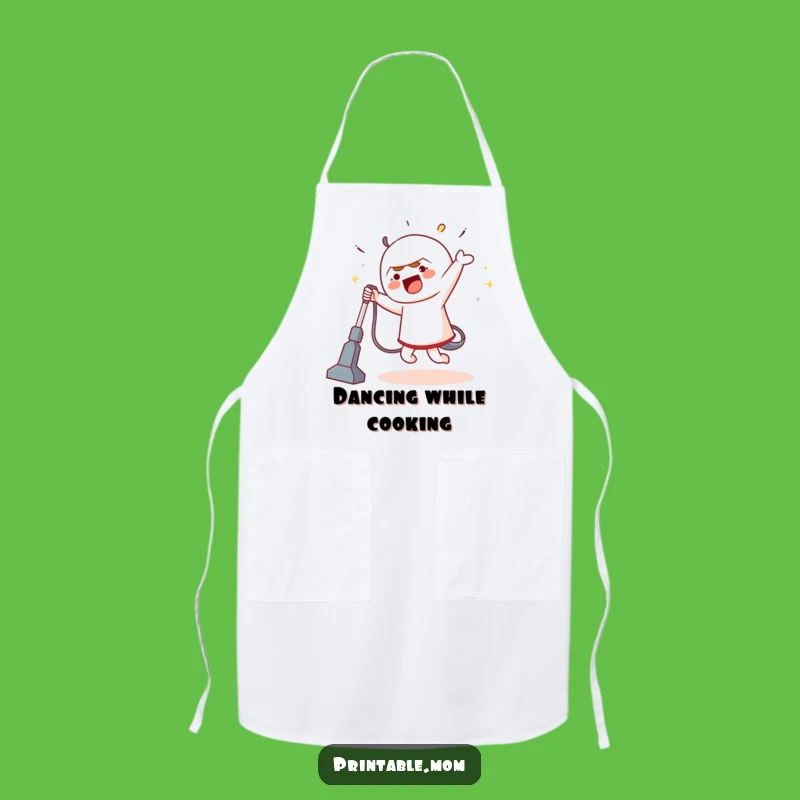 Funny Dancer Apron: Kitchen Dance Party Chef's Funny Gift