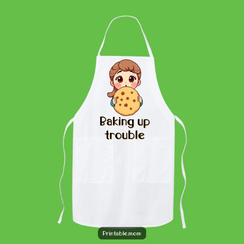 Funny Mom Cookie Chef Apron: Hilarious Kitchen Gift for the Baking Mom!