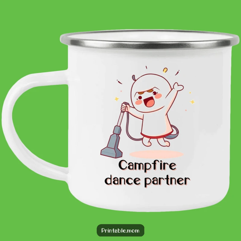 Funny Dancer Camping Mug: Outdoor Dance Durable Funny Gift Cup