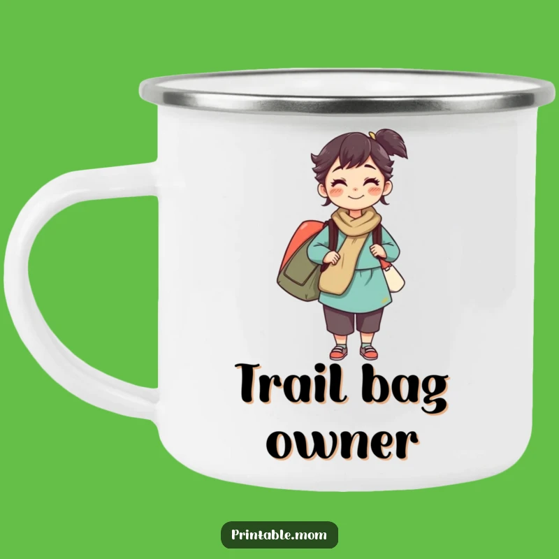 Funny Mom Camping Mug: Juggling Bags, Perfect Trail Companion