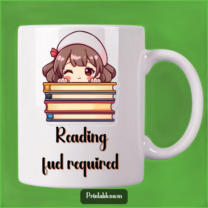 Funny Bookworm Mom Mug - Hilarious Gift for Moms Who Love Reading