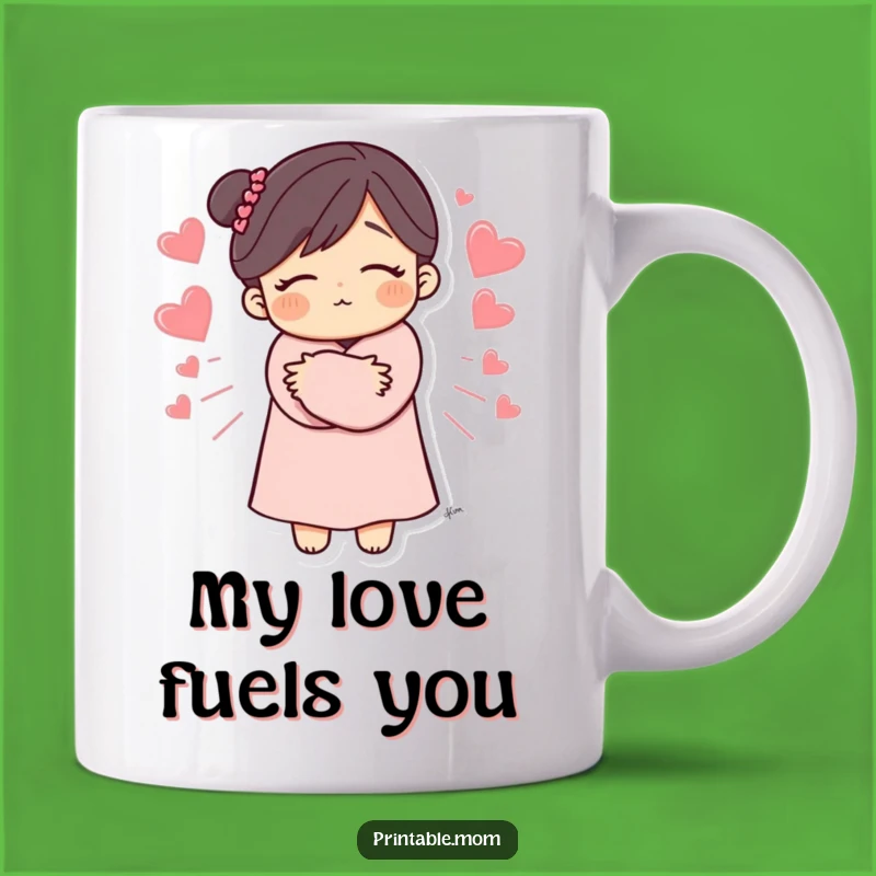 Funny Mom Hug Mug: Heartfelt Love, Perfect Gift for Any Mom