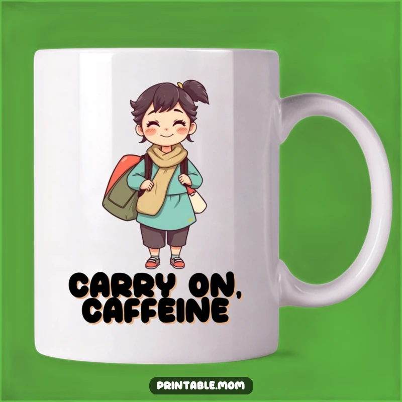 Funny Mom Mug: Juggling Bags, Perfect Superhero Gift