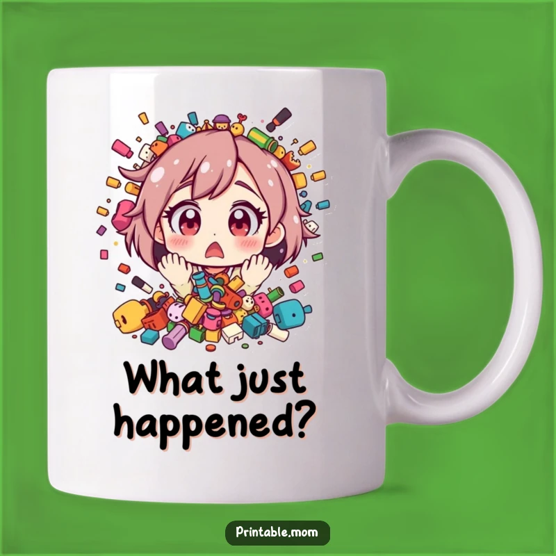 Funny Mom's Toy Explosion Mug - Hilarious Parenting Surprise Gift!