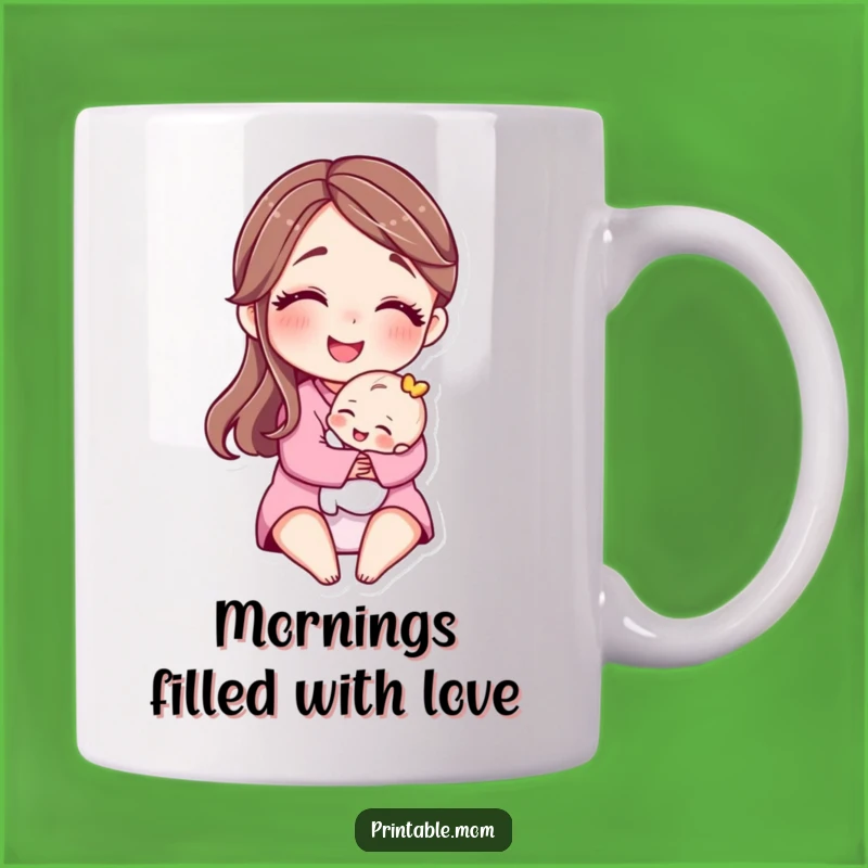 Funny Motherly Hug Mug: Sweet & Humorous Gift for Loving Moms!