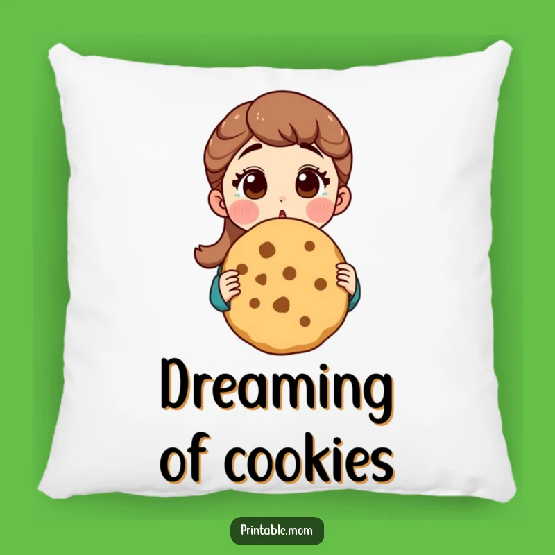 Funny Mom Cookie Comfort Pillow: Hilarious & Cozy Gift for Sweet Dreams!