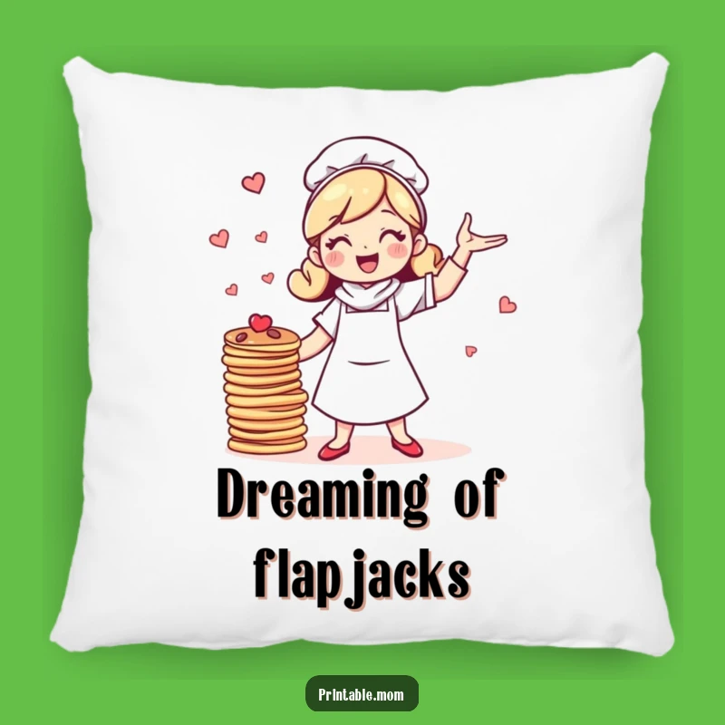 Funny Mom Pancake Pillow: Cheerful Comfort, Cozy & Hilarious Gift!