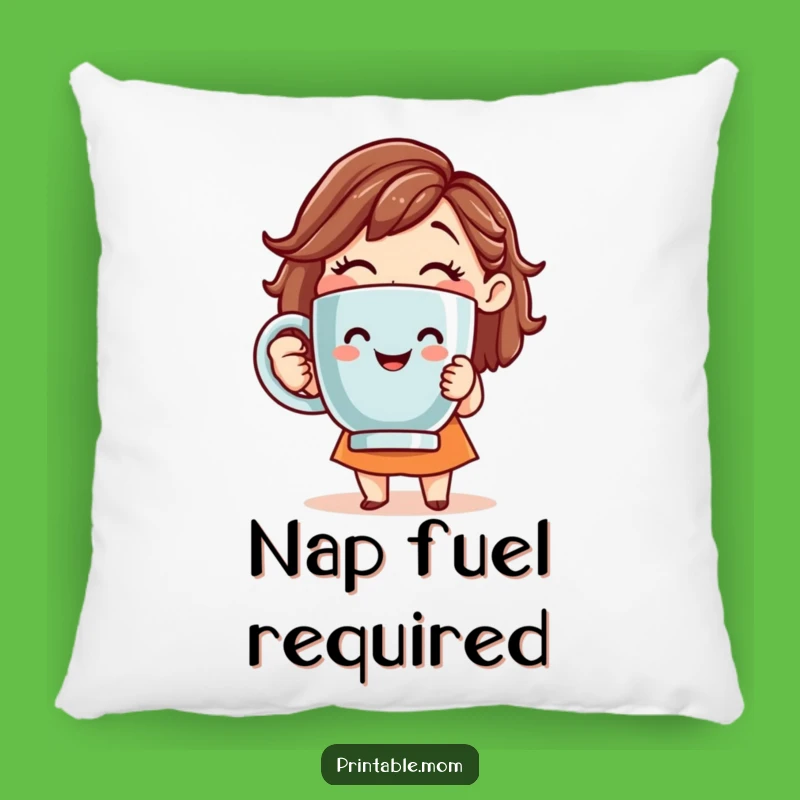 Funny Mom Coffee Pillow: Cozy Comfort for the Caffeinated Mom