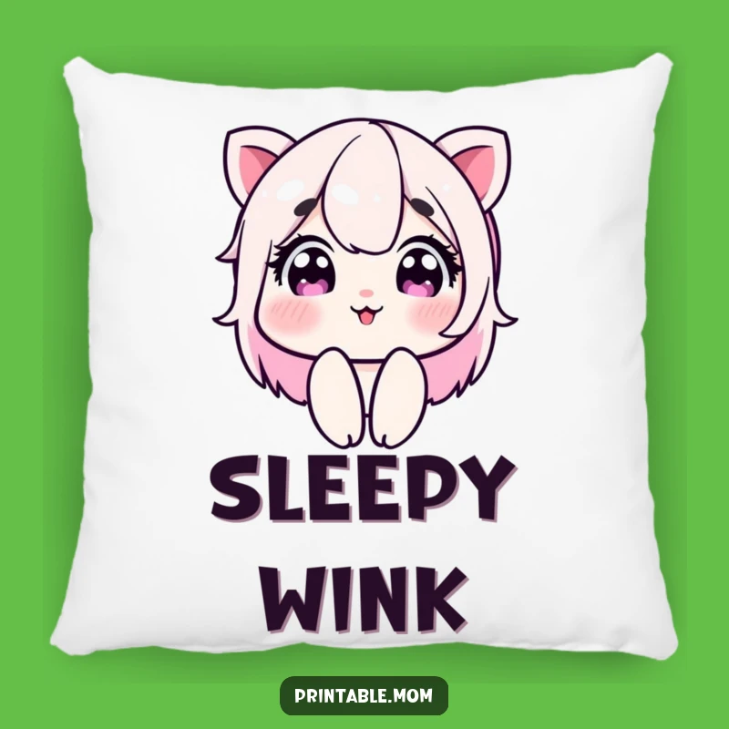 Funny Mom Pillow: Playful Wink Comfort, Perfect Sassy Accent
