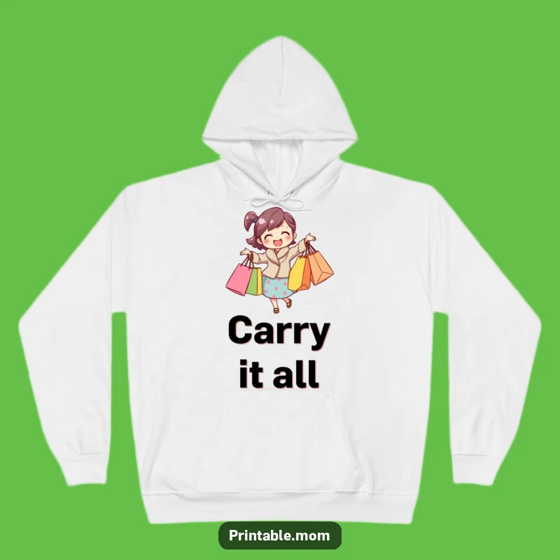 Funny Mom Retail Therapy Hoodie: Cozy & Hilarious Gift for the Shopping Mom!