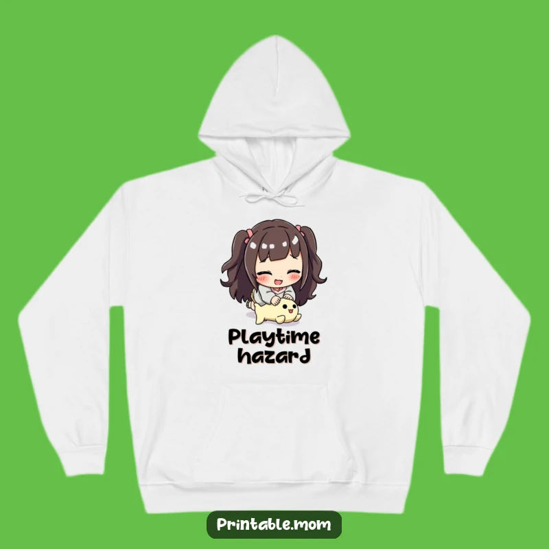 Funny Mom Tumble & Smile Hoodie: Cozy & Hilarious Gift for the Playful Mom!