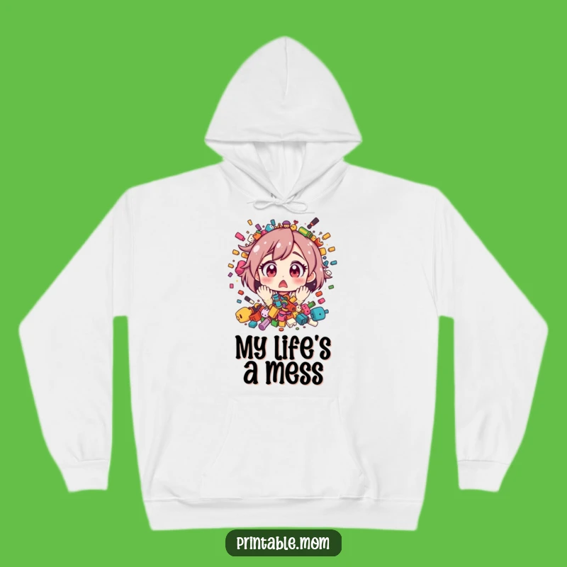 Funny Mom's Toy Overload Hoodie - Cozy Comfort for Chaotic Days!