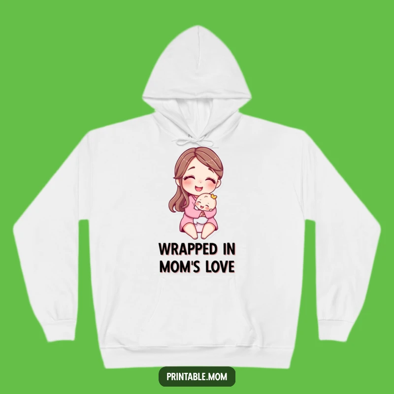 Cozy Funny Motherly Hug Hoodie: Warmth & Love for Moms!