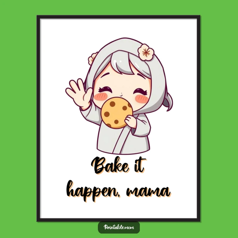 Funny Printable Wall Art Mom: Free Printable Cookie Hug