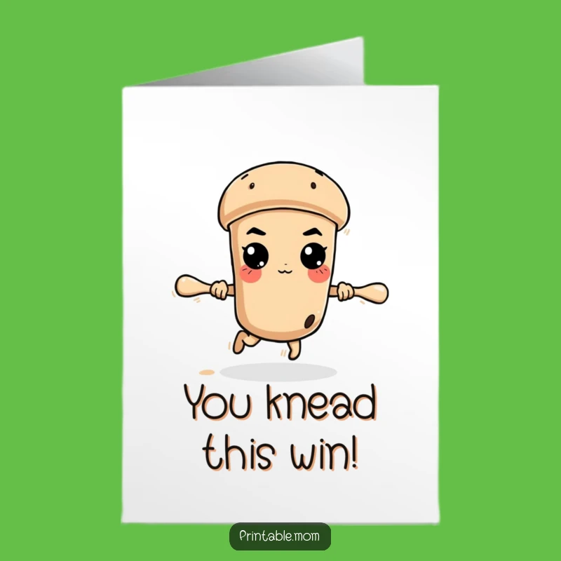 Free Printable Congrats Card - Rolling Pin Achieves Its Goal Hilariously