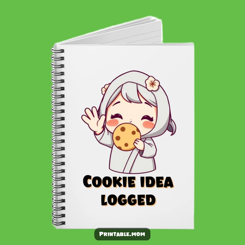 Funny Mom Notebook: Cookie Recipes & Notes, Perfect Sweet Journal