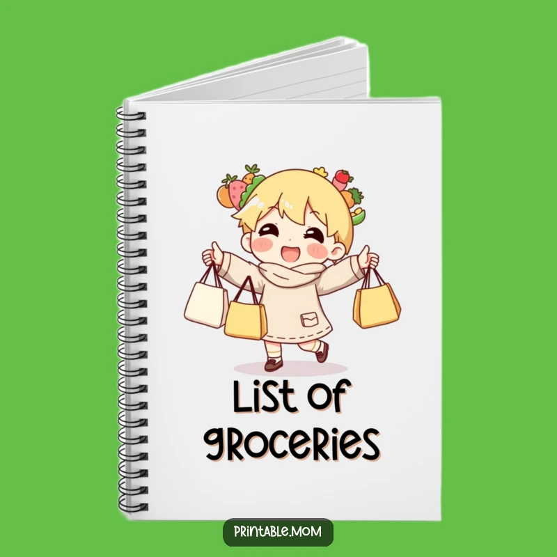 Funny Grocery Juggling Notebook: Jot Down Deals and Laughs