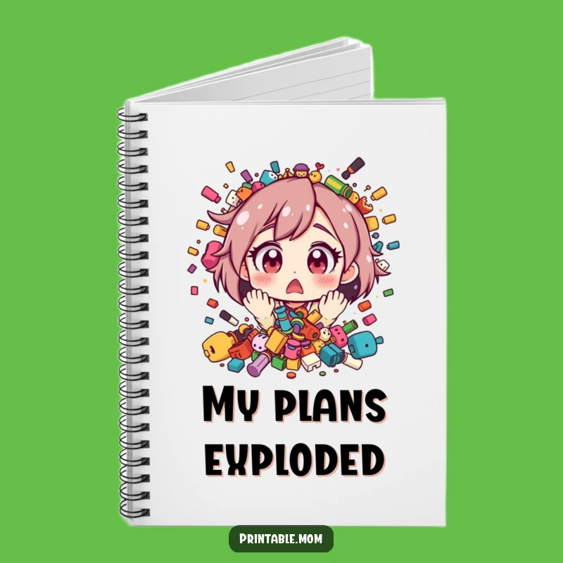 Funny Mom's Playtime Chaos Notebook - Jot Down Surprises!