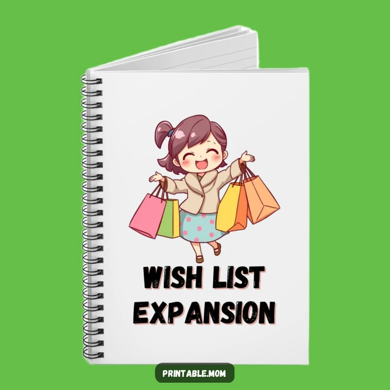 Funny Mom Shopping List Notebook: Hilarious Gift for Mom's Errands!