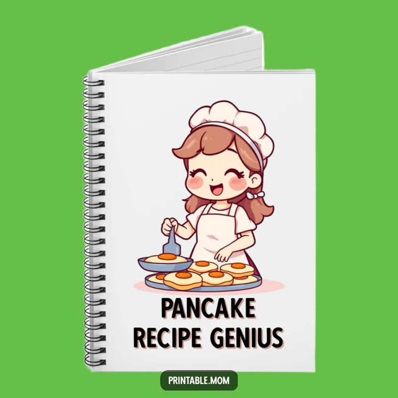Funny Mom Pancake Notebook: Jot Down Breakfast Ideas & Recipes