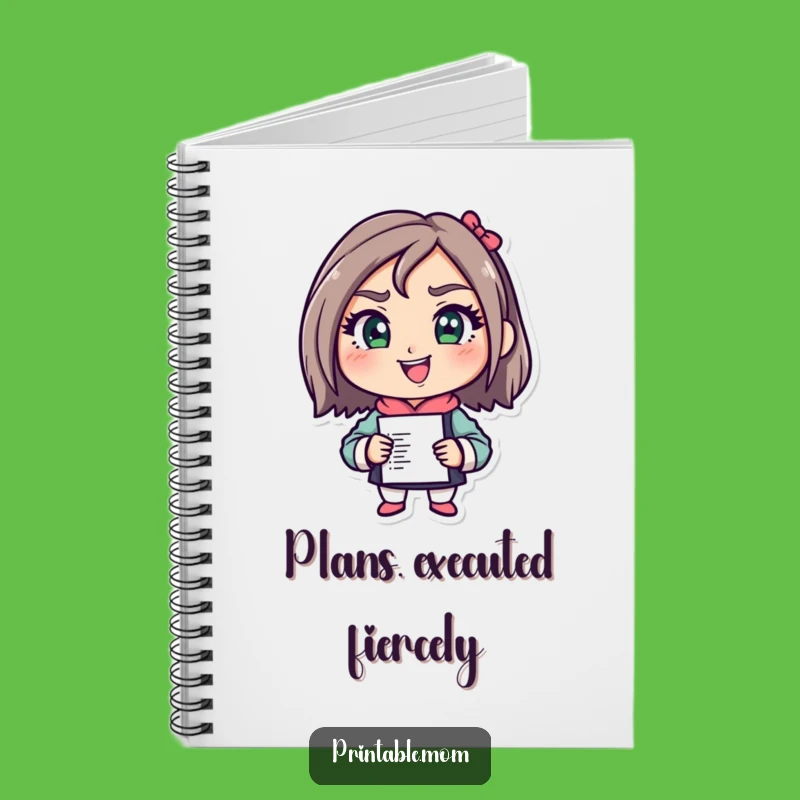 Funny Mom Action Notebook: Plan & Conquer, Ideal Funny Gift