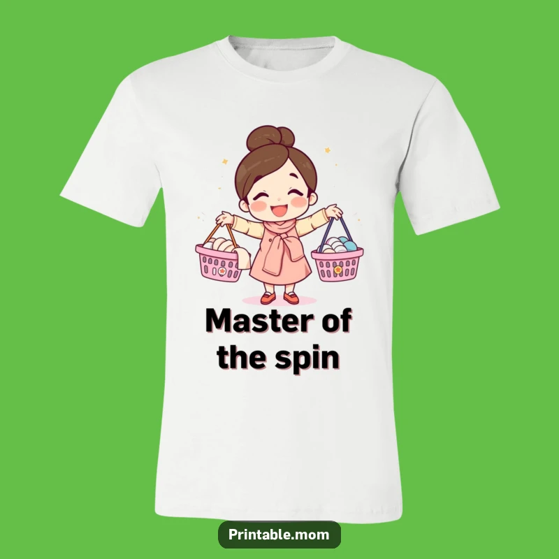 Funny Mom Laundry T-Shirt: Juggling Mom Tee, Great Funny Gift!