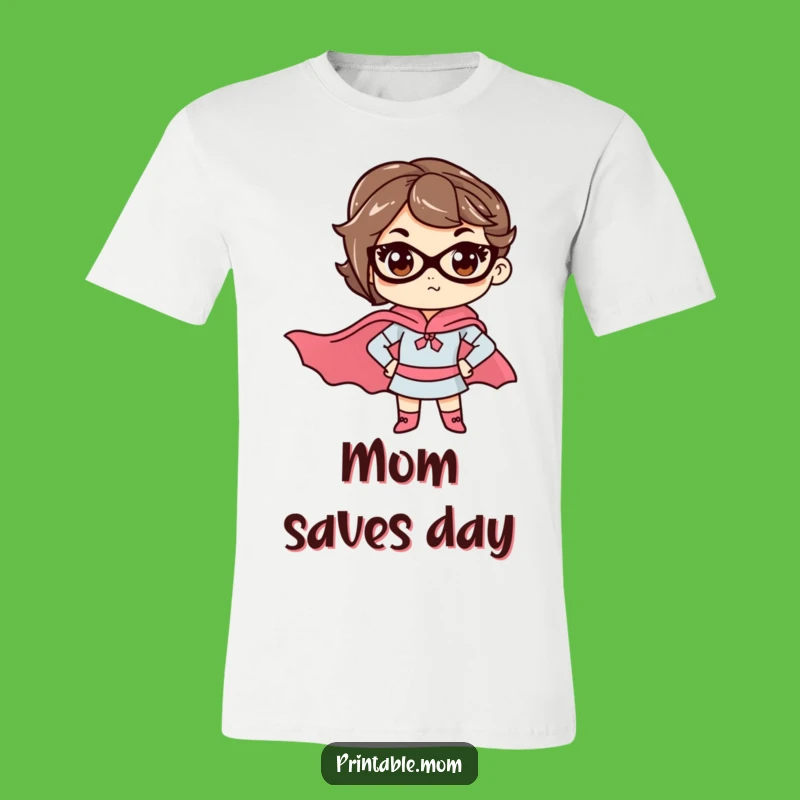 Funny Mom Super Mom T-Shirt: Hilarious Gift for the Mom with Superpowers!