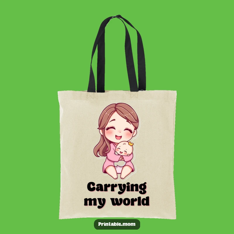 Funny Motherly Hug Tote Bag: Carry Your Love Everywhere!